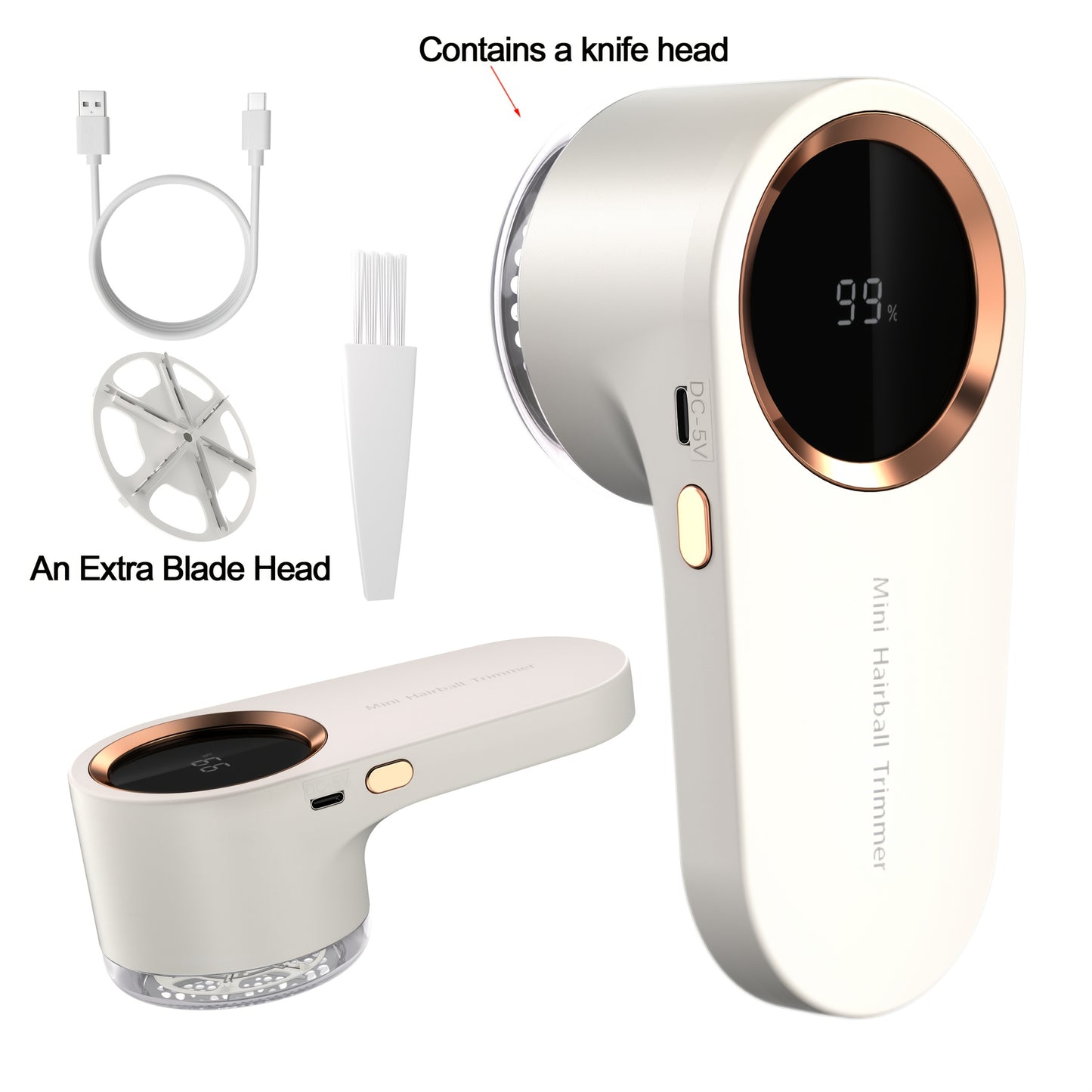 Golarka do usuwania zmechaceń na ubraniach - różne kolory